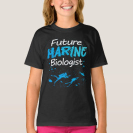 Grafisk framtida marinbiolog t shirt
