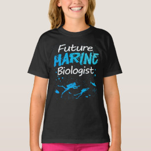 Grafisk framtida marinbiolog t shirt