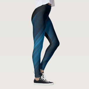 Grafisk fusion leggings