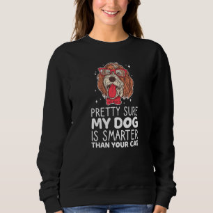 Grafisk Ganska säker på att min hund är smartare I T Shirt