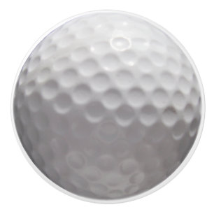 Grafisk golfboll 2D Knopp