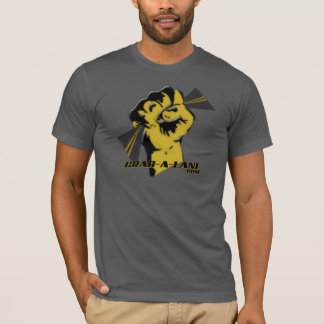 GRAFISK GRAB--A-LANE"NÄVE" (PASSAR ", TEE SHIRT