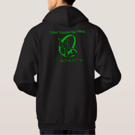 Grafisk grönt för DiehardsGamer din Gamertag Sweatshirt