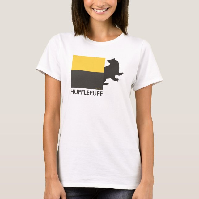 Grafisk Harry Potter | Hufflepuff huspride Tee (Framsida)