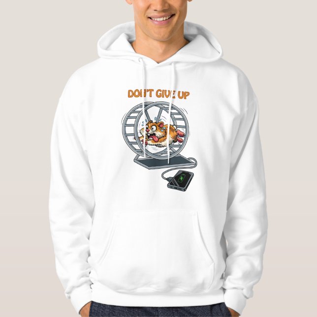 Grafisk hoodie (Framsida)