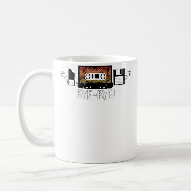 Grafisk Kaffemugg (Vänster)