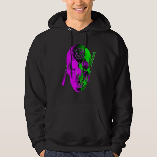 Grafisk Kallelsen Purple Hoodie (Framsida)