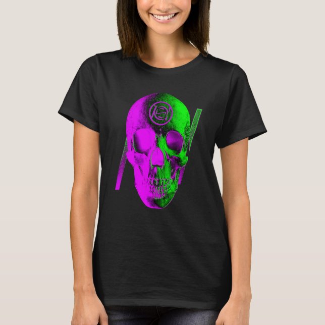 Grafisk Kallelsen Purple T Shirt (Framsida)