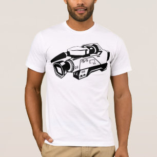 Grafisk kamera t shirt