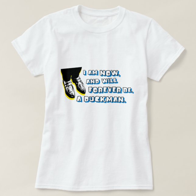 Grafisk kultur för Duckman 80-talpop Tee (Design framsida)