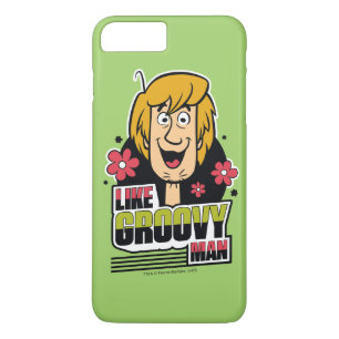 Grafisk lurvig "lik Groovy man"