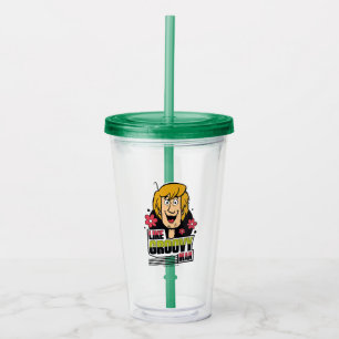 Grafisk lurvig "lik Groovy man" Take Away Mugg