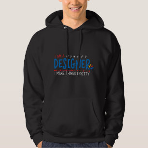 Grafisk Make Visual Animator Grafisk Konstnär  Hoodie