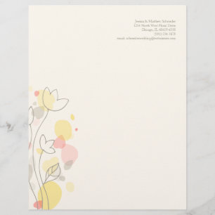 Grafisk modern blombläckfisk, bläckfisk brevhuvud