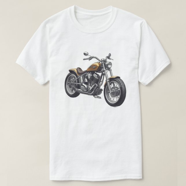 Grafisk motorcykel 1 t shirt (Design framsida)