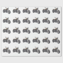 Grafisk motorcykel presentpapper
