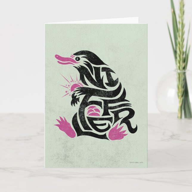 Grafisk NIFFLER™-typografi Kort (Framsida)