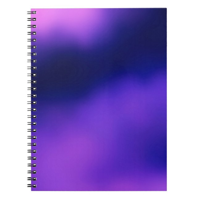 grafisk oskärpa, modern struktur-färgad abstrakt d anteckningsbok (Framsidan)