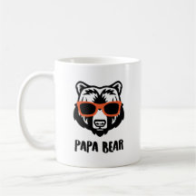 Grafisk Pappa Björn Personlig