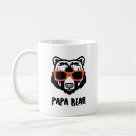 Grafisk Pappa Björn Personlig Kaffemugg