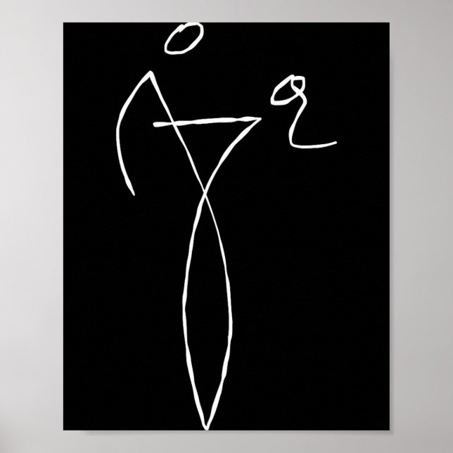 Grafisk pinnfigur poster (Framsidan)