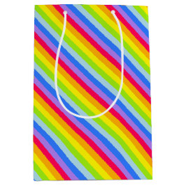 Grafisk presentväska för regnbåge i rand