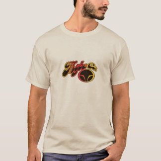Grafisk Retro surfa för Groovy surfare Tee Shirt
