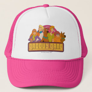 Grafisk Retro tecknad Scooby-Doo   "för Groovy Keps