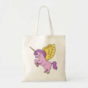 Grafisk rosa Unicorn Tygkasse