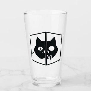 Grafisk Schrödinger katt Glaskopp