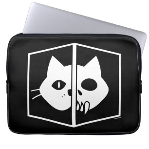 Grafisk Schrödinger katt Laptop Fodral