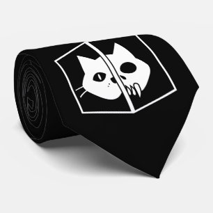 Grafisk Schrödinger katt Slips