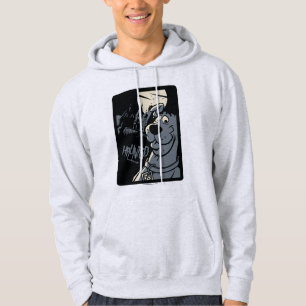 Grafisk Scooby-Doo Noir spökad herrgård Hoodie