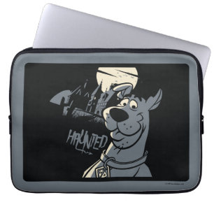 Grafisk Scooby-Doo Noir spökad herrgård Laptop Fodral