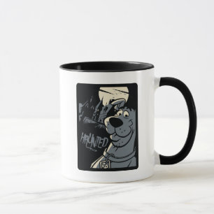 Grafisk Scooby-Doo Noir spökad herrgård Mugg