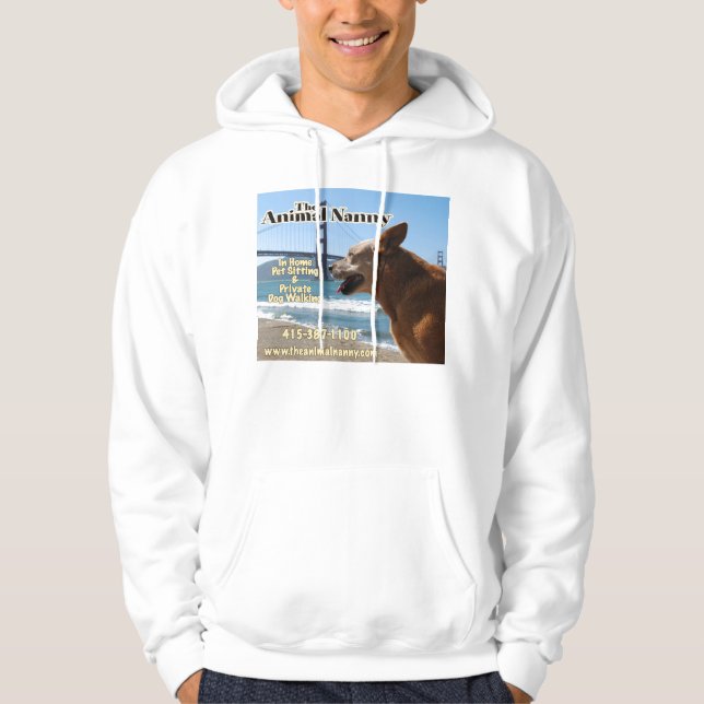 Grafisk SF-regionHoodie Sweatshirt (Framsida)