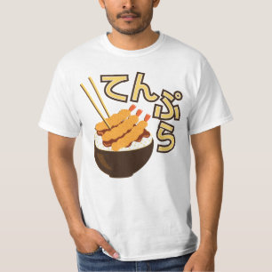 Grafisk skjorta för Tempura (japan) T Shirt