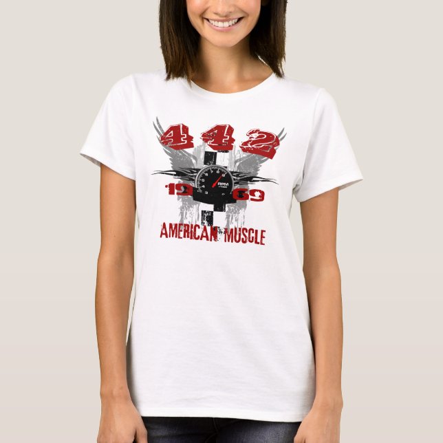grafisk skjorta för utslagsplats 1969 442 tee shirt (Framsida)