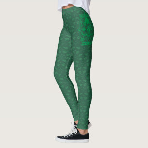 Grafisk smaragdbågskytt för pil   leggings