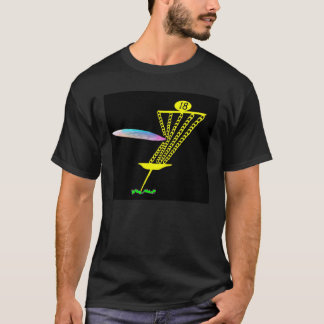 Grafisk T med den Discgolf theme.en Tröja