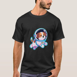 Grafisk T-Shirt för Valleklek | Söt Hundtröja