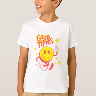 Grafisk t-shirt med positiva vibrationer för bra t