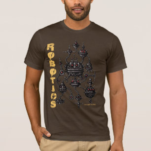 Grafisk t-skjorta för kall robotics design tee shirt