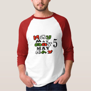 Grafisk T-tröja för Cinco de Mayo maj 5 Tee