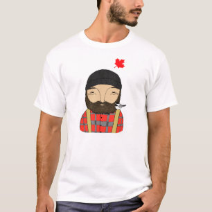Grafisk T-tröja för kanadensisk T-shirt