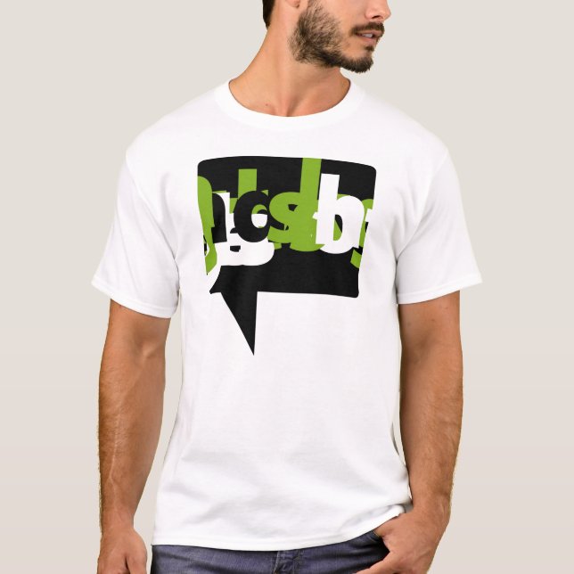 Grafisk T-tröja - visuellt hjälpmedel uttrycker Tee Shirt (Framsida)
