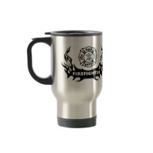 Grafisk travel mug för brandmantatuering