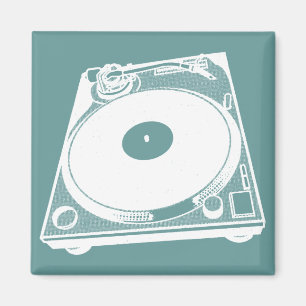 Grafisk Turntable Magnet