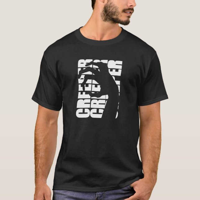 Grafisk utslagsplats för ranka - svart - vid gaGen T-shirt (Framsida)