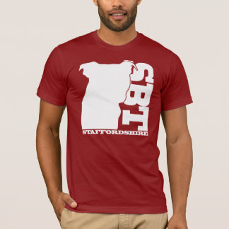 Grafisk utslagsplats för SBT - Staffordshire T-shirt
